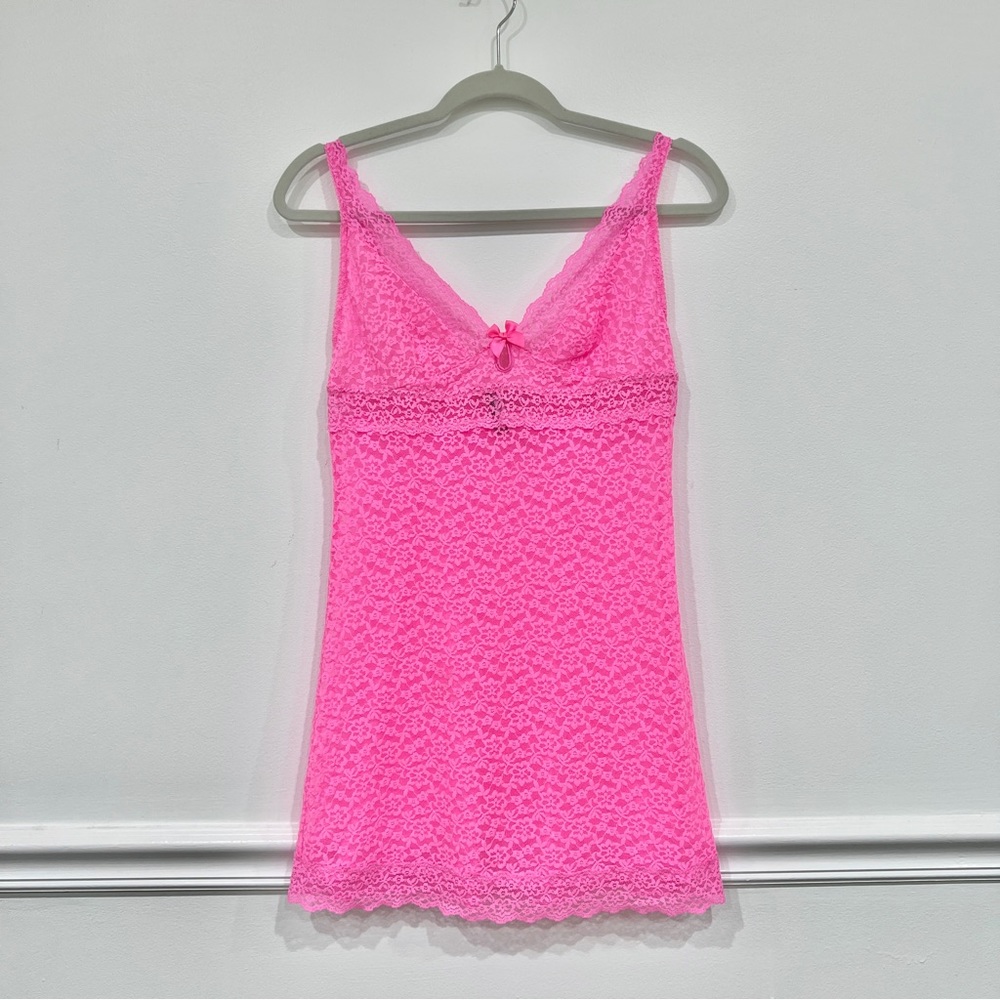 Victoria's Secret Pink Lace Slip Dress